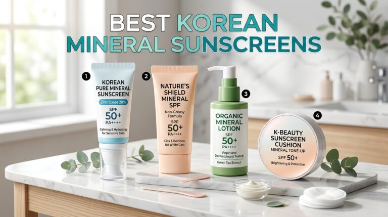 Best Korean Mineral Sunscreens