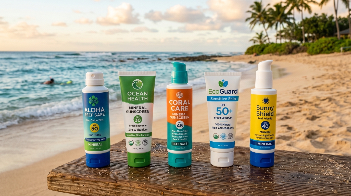 Best Reef Safe Sunscreens for Sensitive Skin
