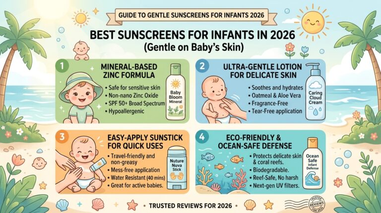 Best Sunscreens for Infants in 2026 (Gentle on Baby's Skin)