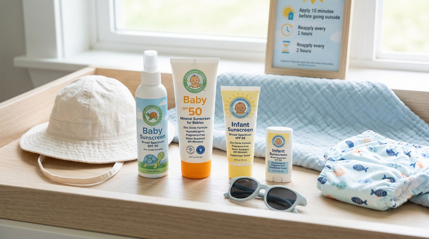 Best Sunscreens for Infants