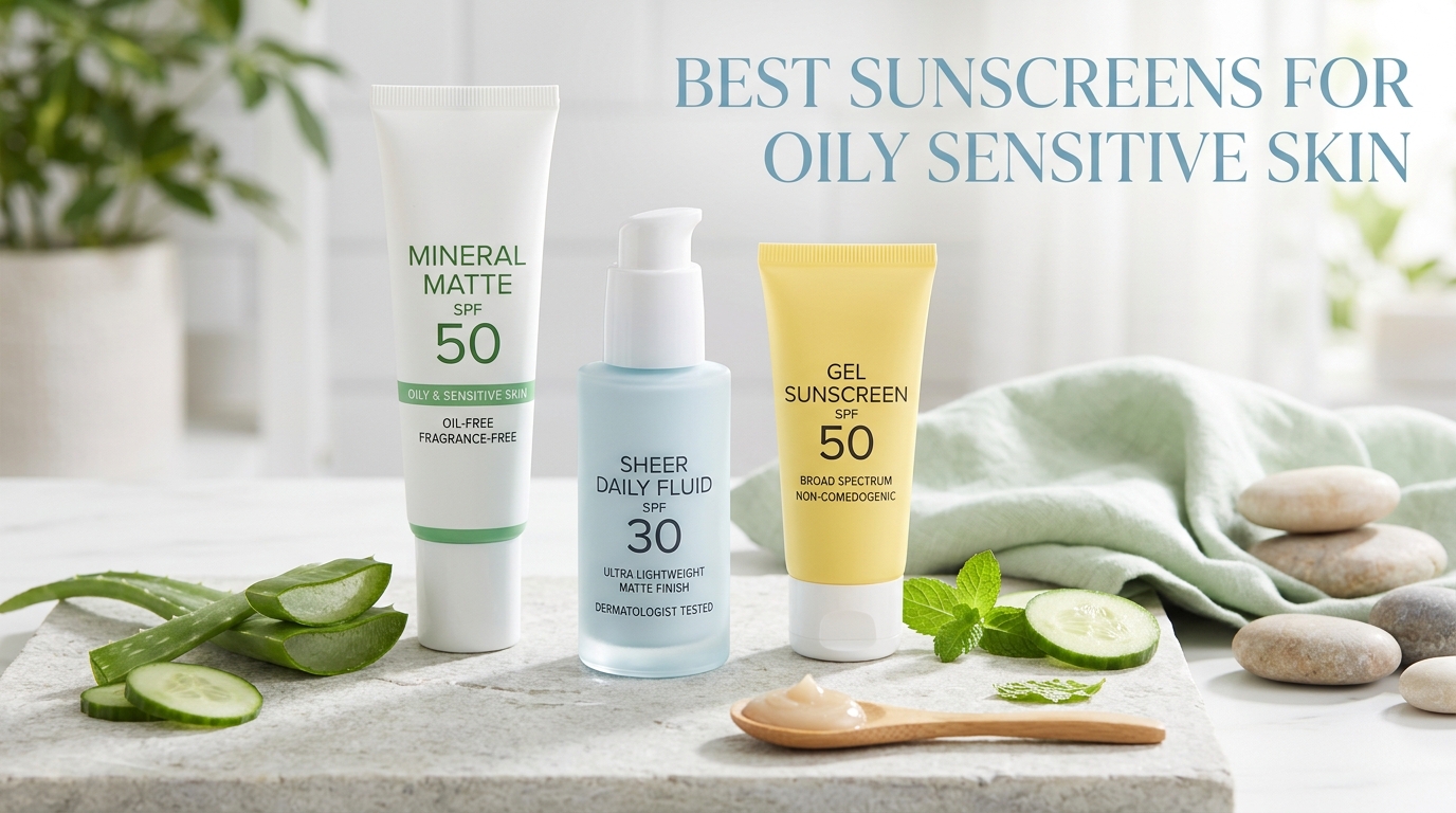 Best Sunscreens for Oily Sensitive Skin