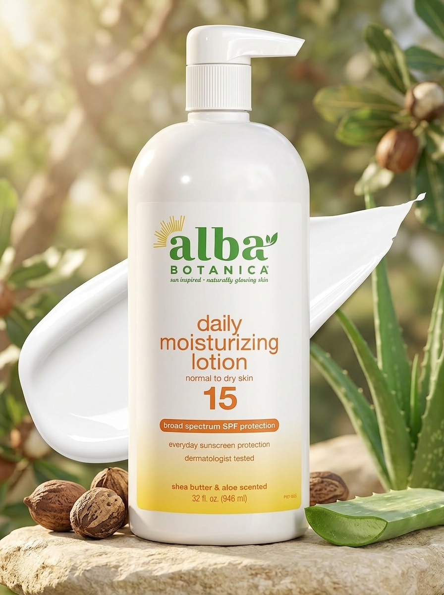 Alba Botanica Daily Moisturizing Lotion SPF 15
