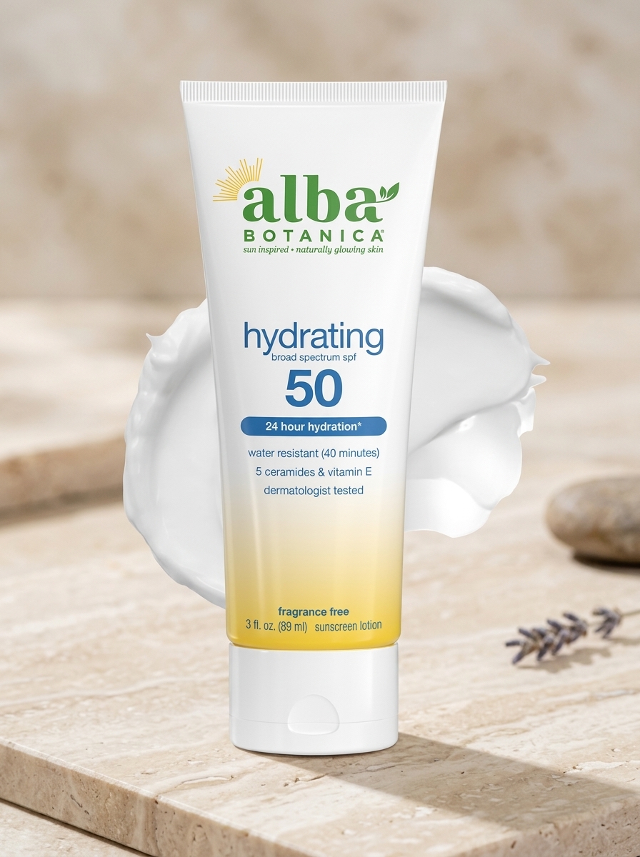 Alba Botanica Mineral Sunscreen Lotion SPF 50