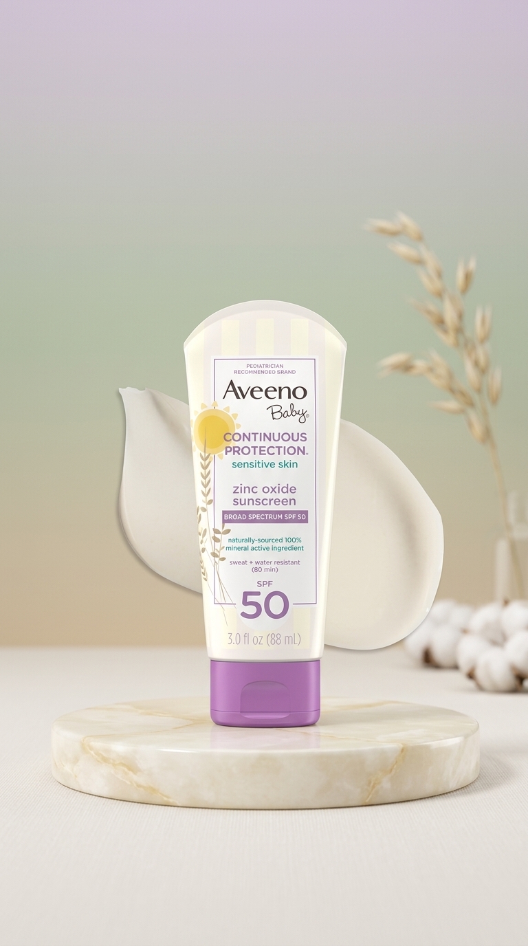 Aveeno Baby SPF 50 Sunscreen for Sensitive Skin