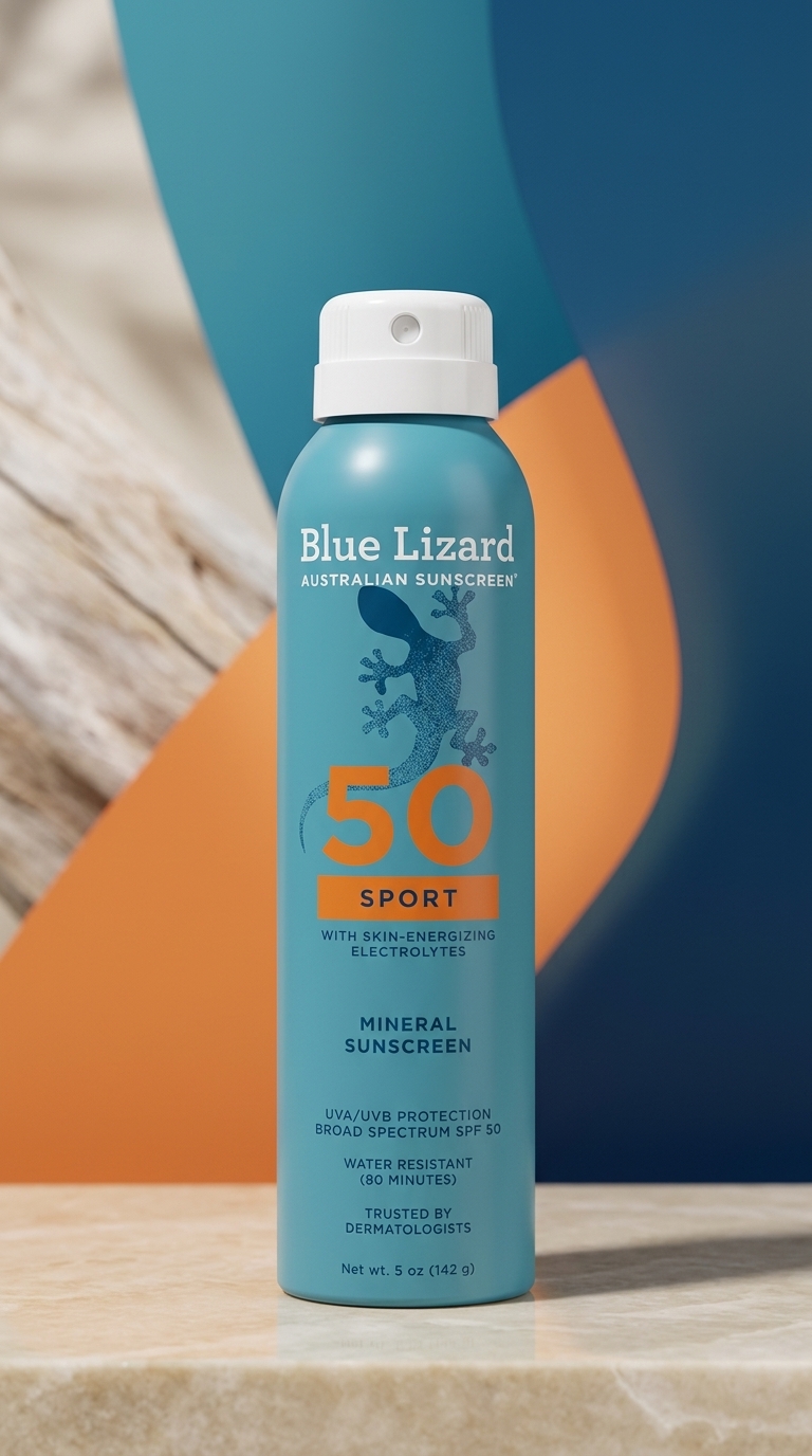 BLUE LIZARD Sport Mineral Sunscreen Spray SPF 50