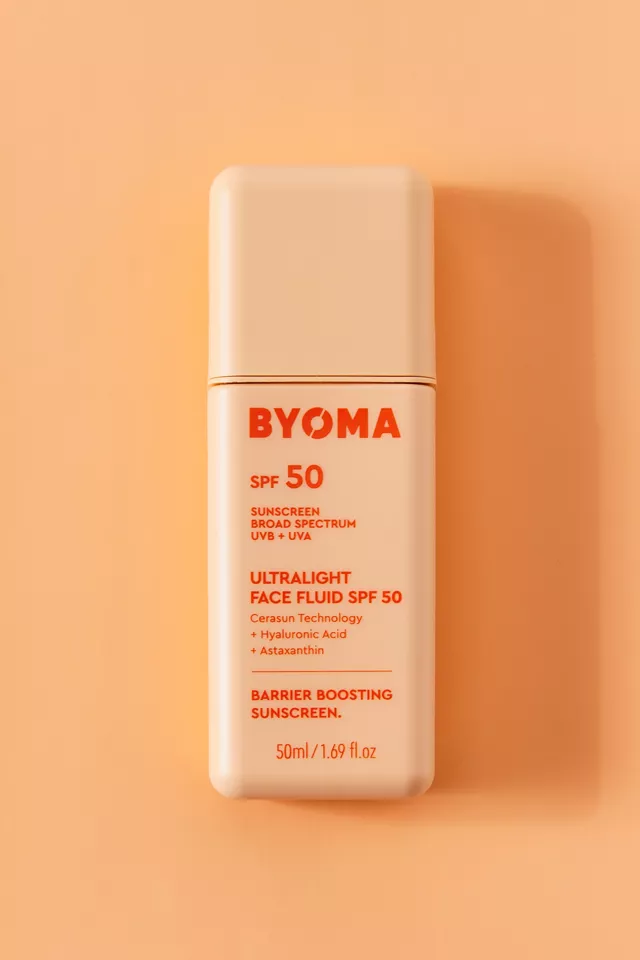 BYOMA SPF 50 Ultra-Lightweight Facial Sunscreen