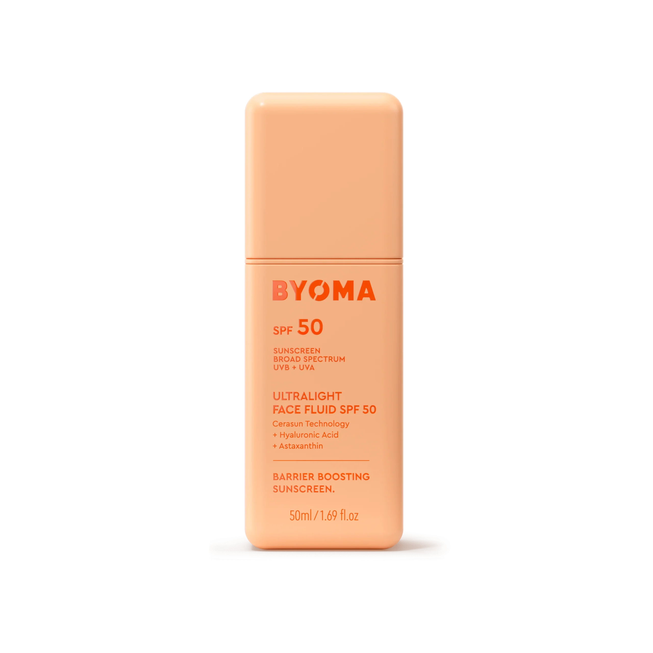 BYOMA SPF 50 Ultra-Lightweight Facial Sunscreen