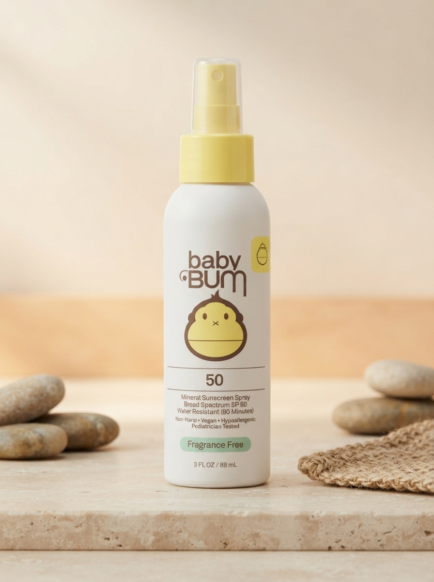 Baby Bum SPF 50 Sunscreen Spray for Sensitive Skin