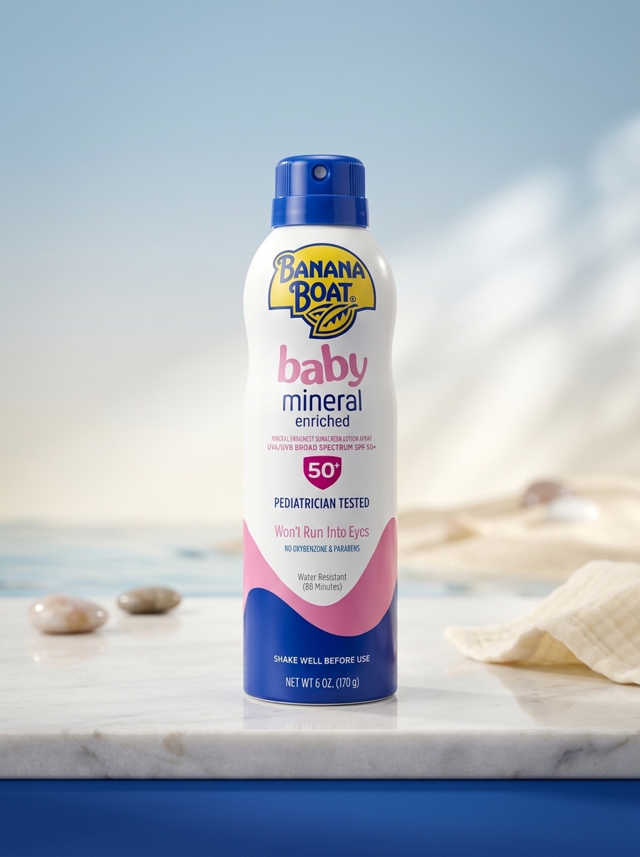 Banana Boat Baby Mineral Sunscreen Spray SPF 50