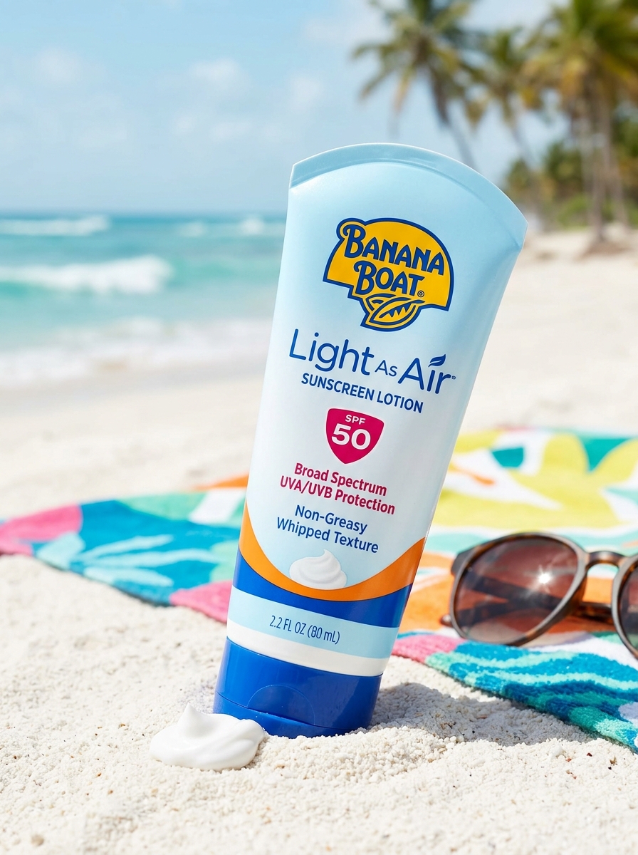 Banana Boat Light As Air Sunscreen Lotion SPF 50