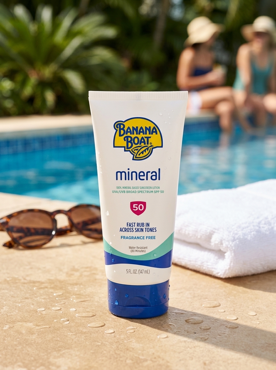 Banana Boat Mineral Sunscreen SPF 50 Lotion