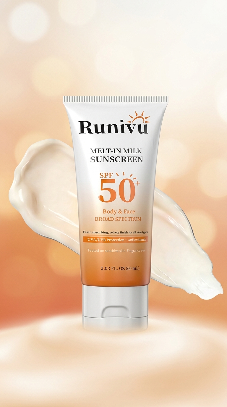 Beef Tallow Sunscreen SPF 50 for Outdoor Use