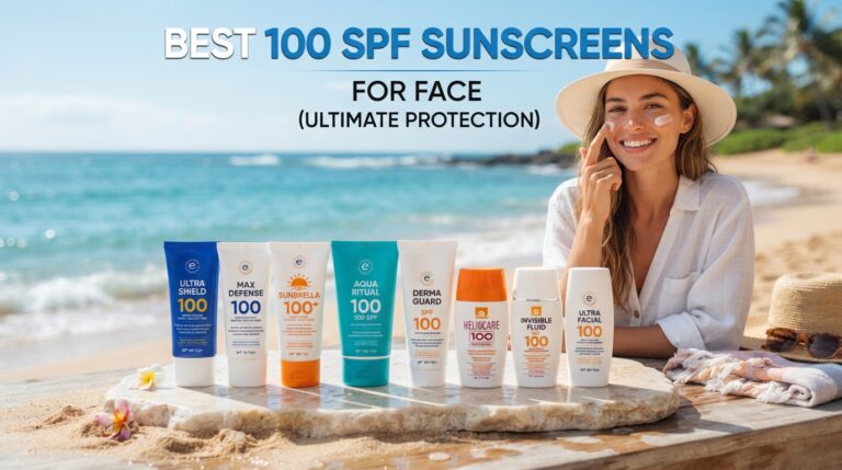 Best 100 SPF Sunscreens for Face