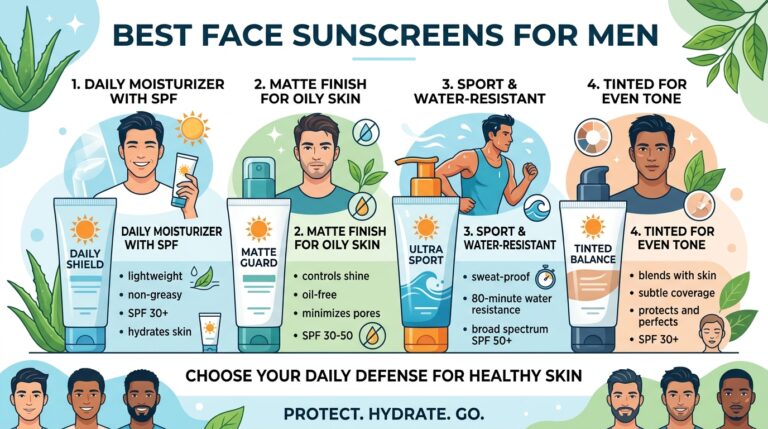 Best Face Sunscreens for Men