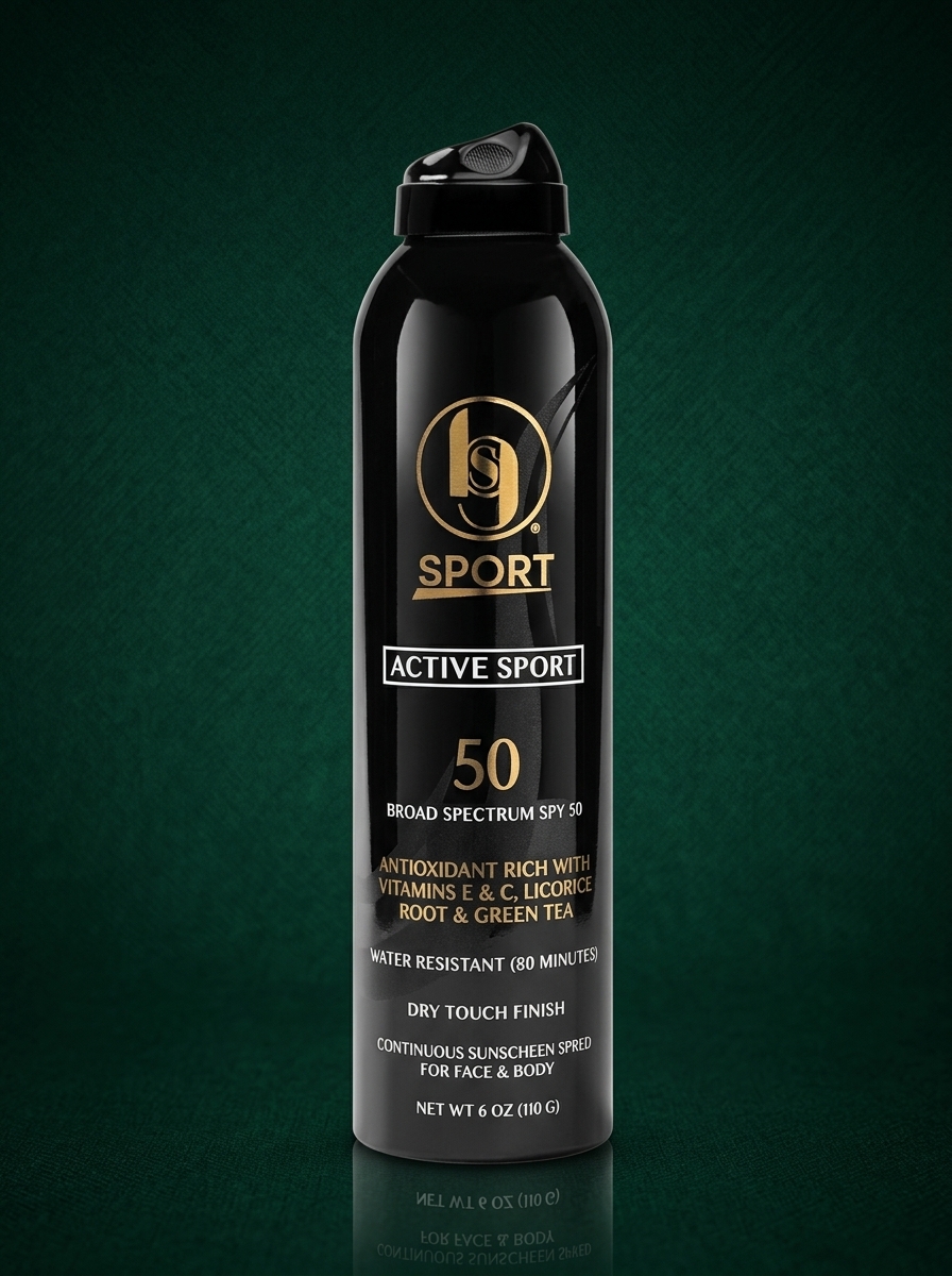 Black Girl Sunscreen Active Sport Spray