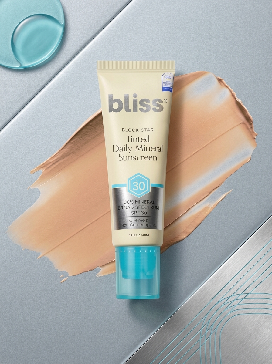 Bliss Block Star SPF 30 Tinted Mineral Sunscreen