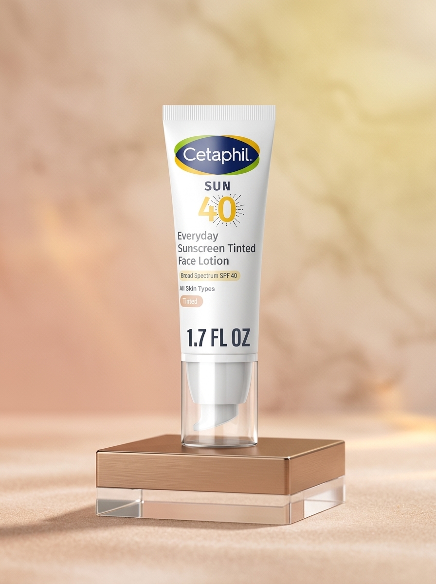 CETAPHIL Tinted Face Sunscreen Lotion SPF 40