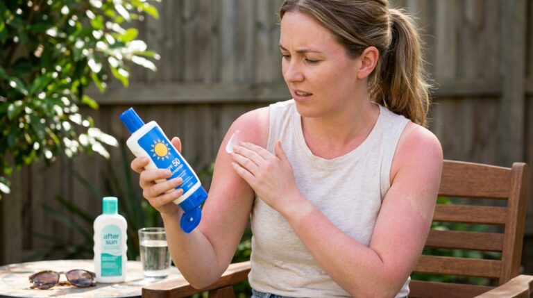 Can I Put Sunscreen on a Sunburn