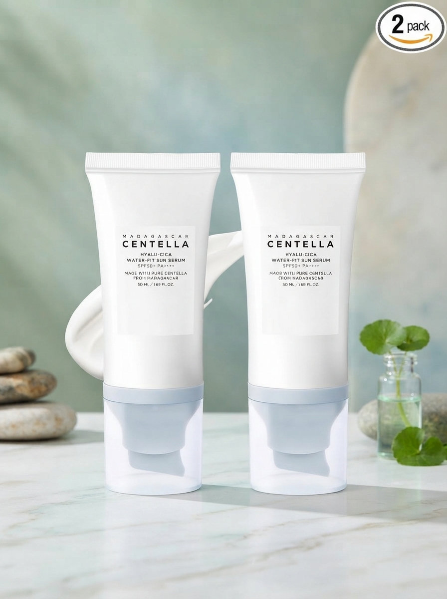 Centella Sunscreen SPF 50 Face Serum (2PCS)