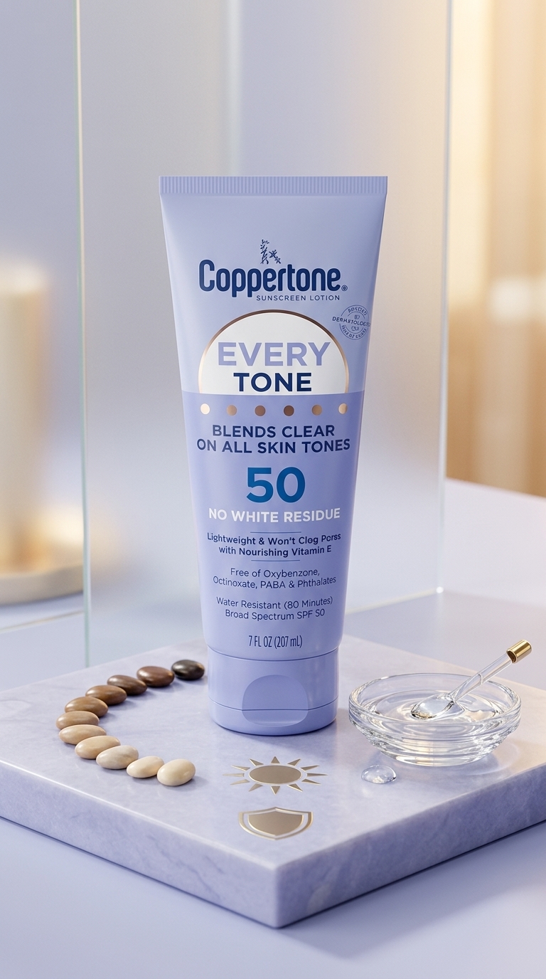 Coppertone Every Tone Sunscreen Lotion SPF 50