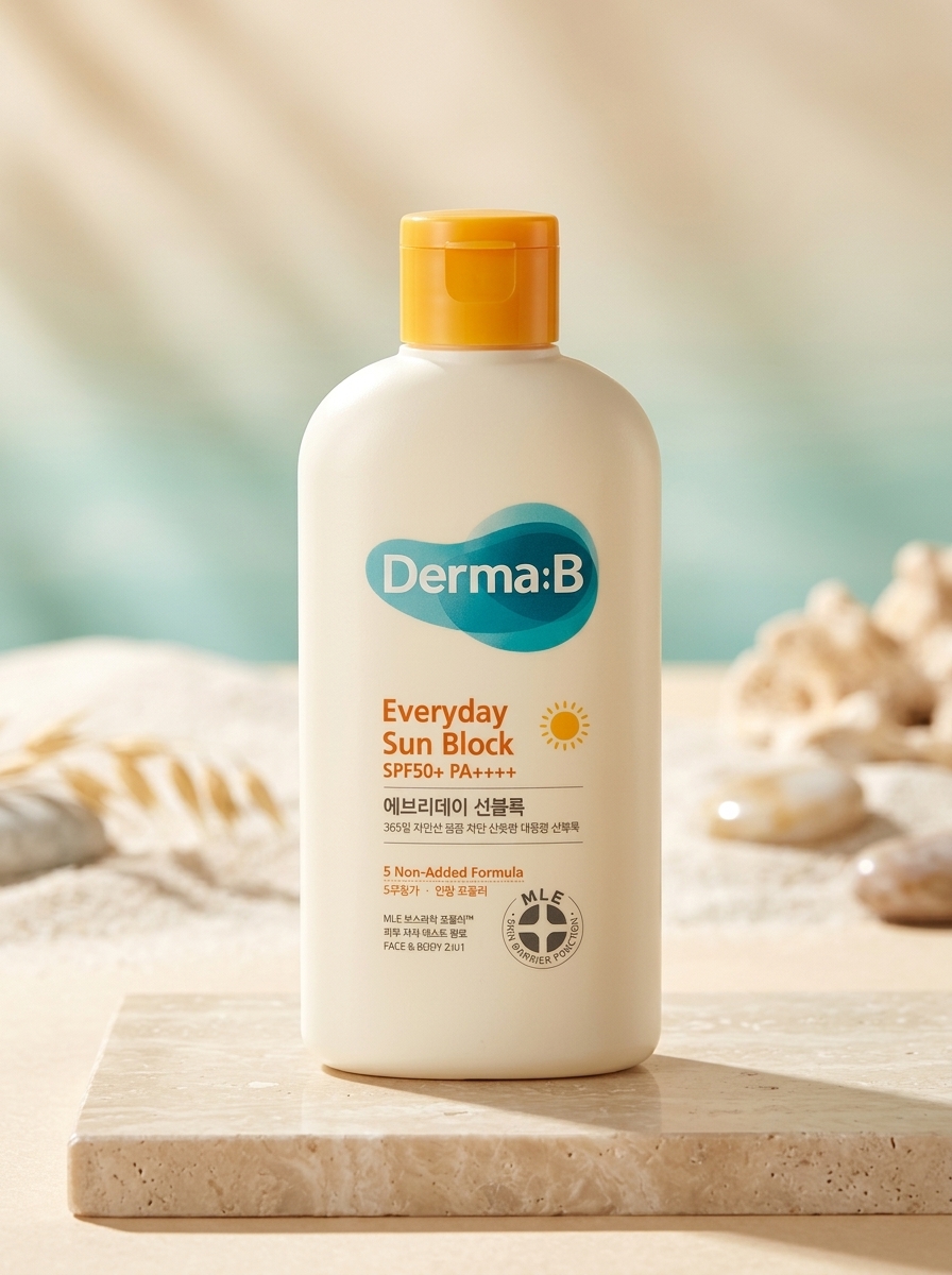 Derma B Everyday Sun Block SPF50+ Moisturizer 200ml