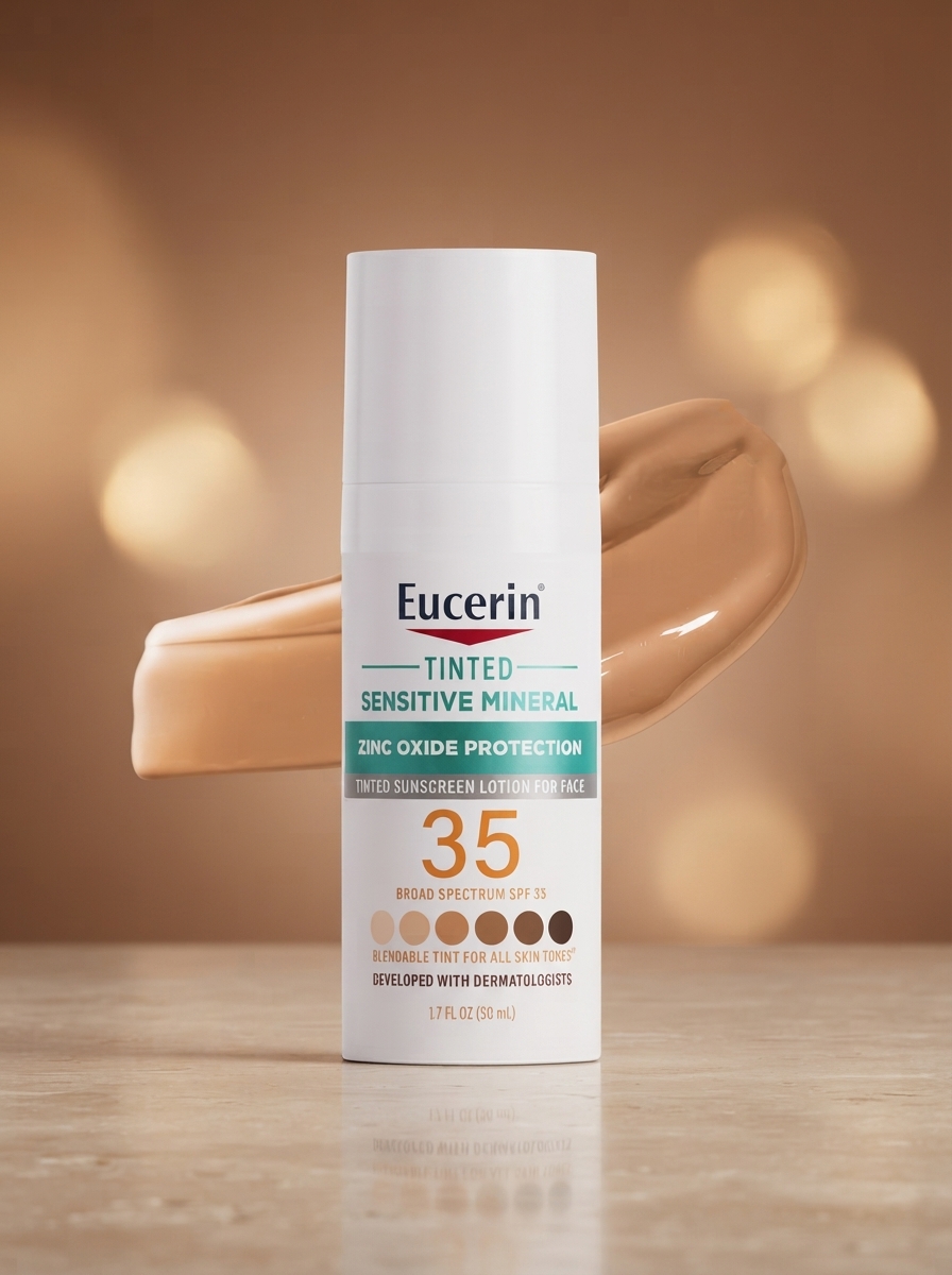 Eucerin Tinted Mineral Face Sunscreen SPF 35
