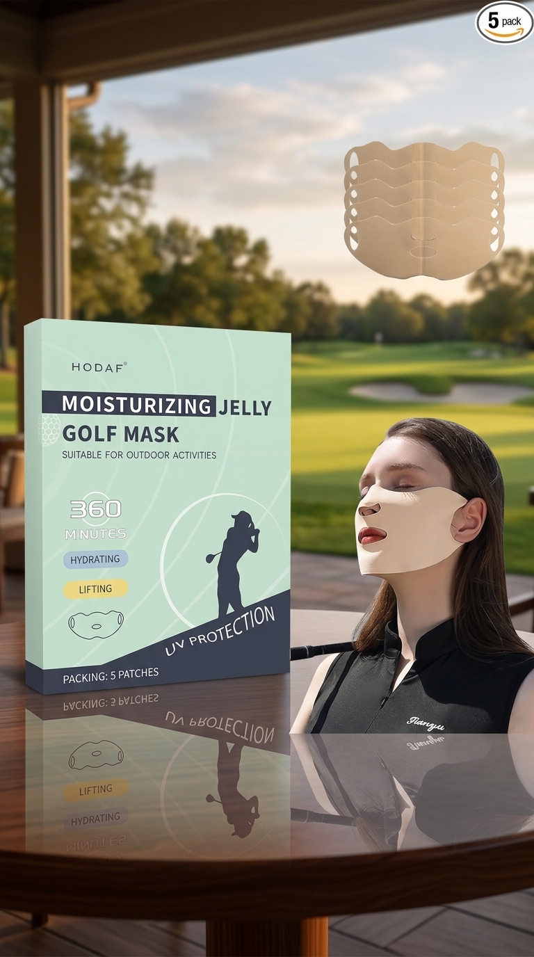 FDA Cleared Golf Sunscreen Patches (5-Pack)
