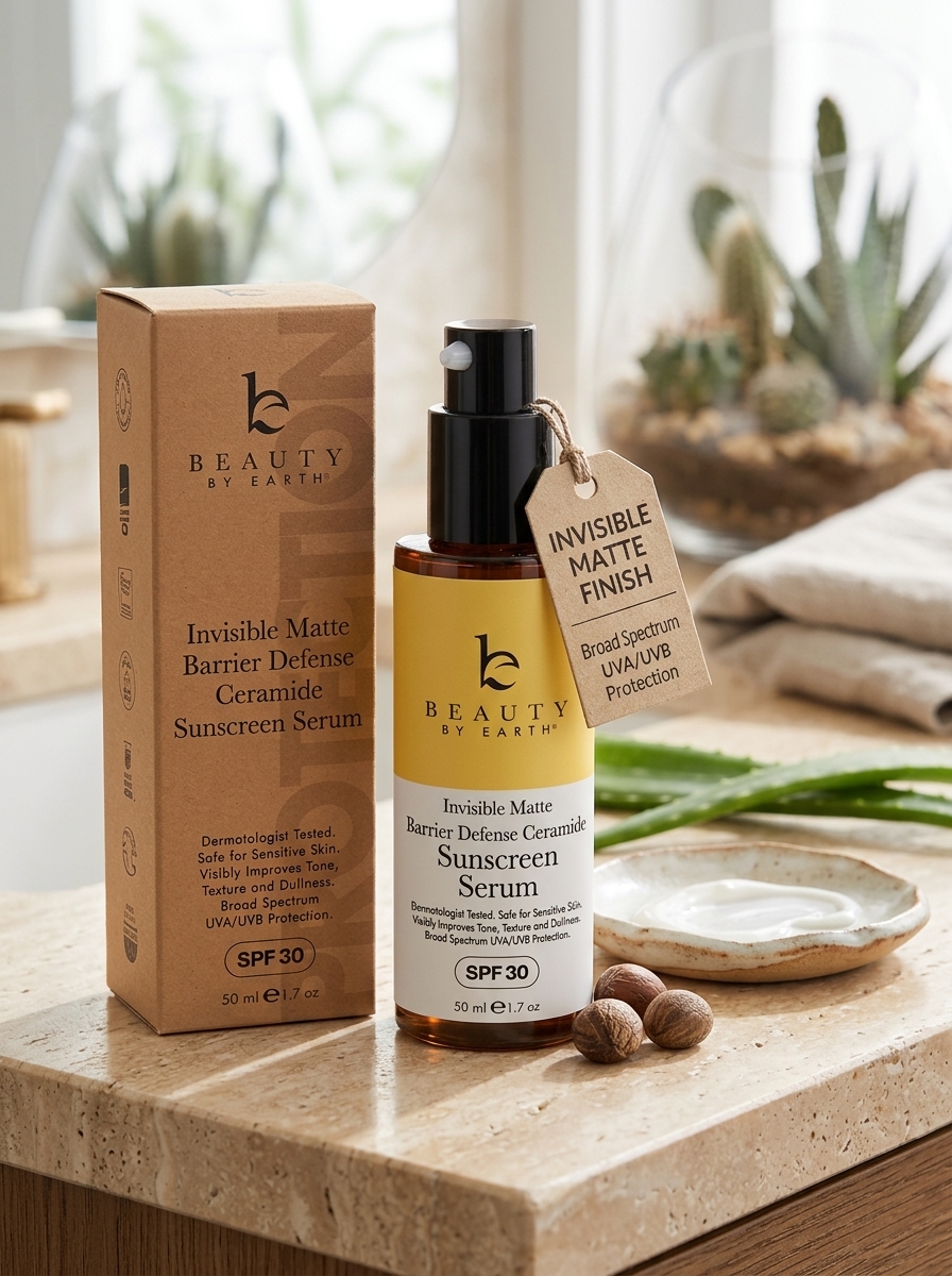 Facial Sunscreen Serum SPF 30 for Oily Skin