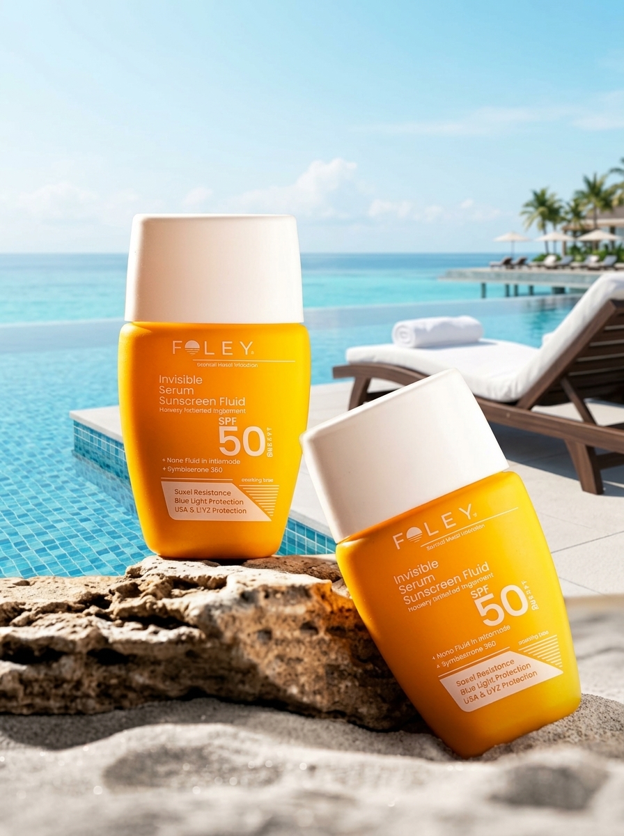 Foley Invisible Sunscreen Fluid SPF 50 for Indian Skin