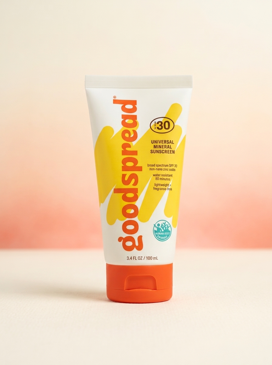 Goodspread Mineral Sunscreen SPF 30 for Sensitive Skin