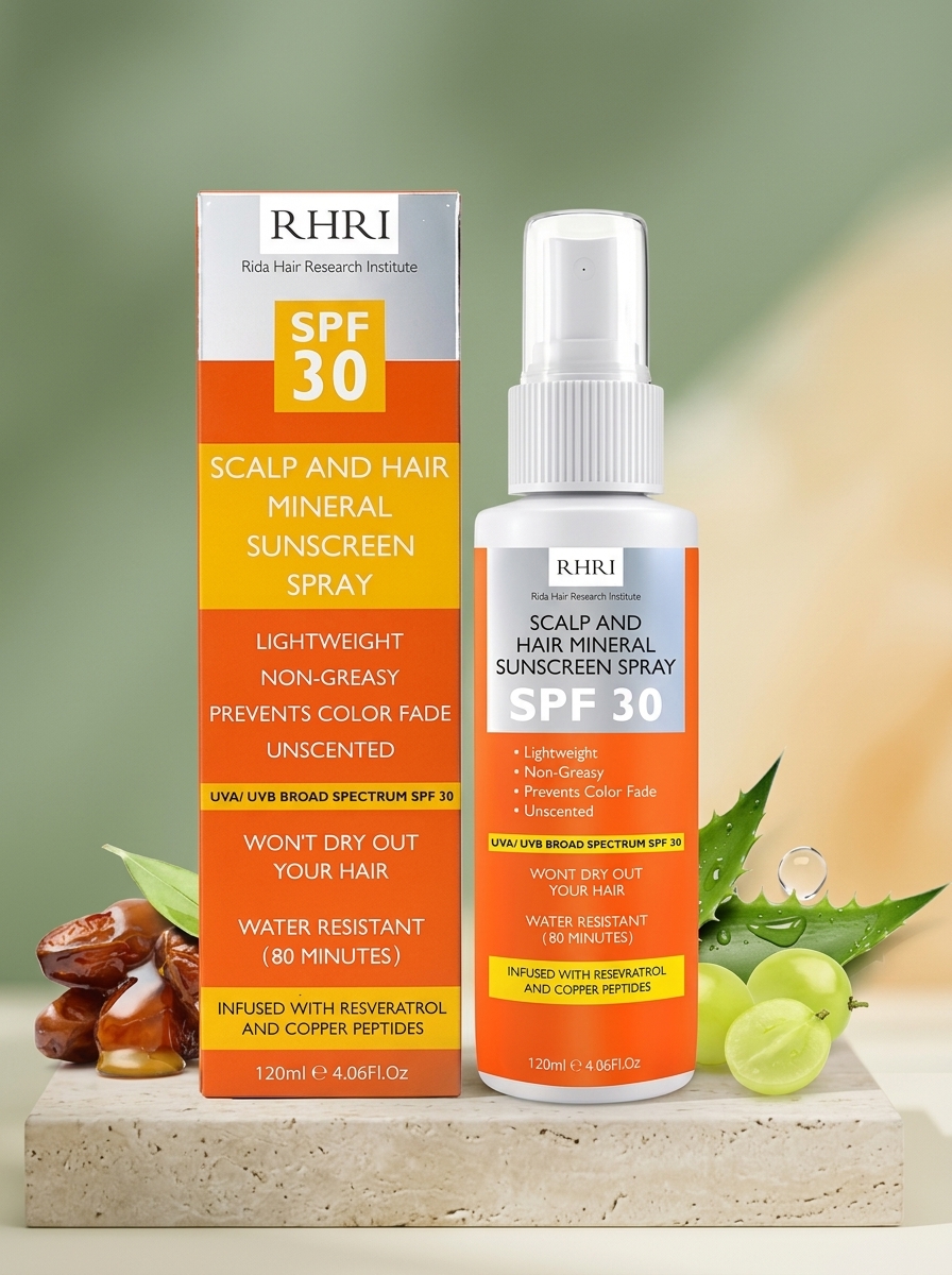 Hair Sunscreen Spray SPF 30 for Scalp & Hair