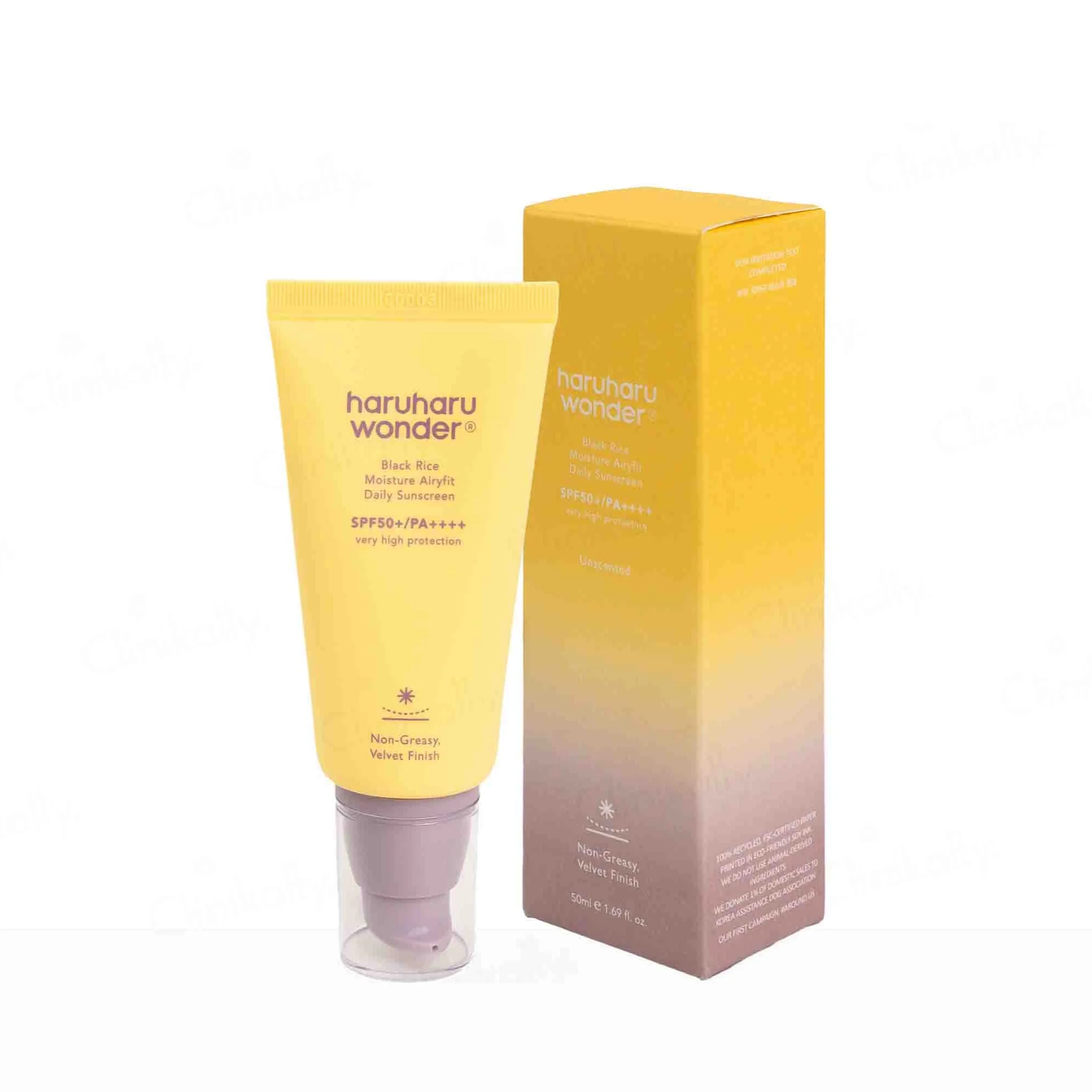 Haruharu Wonder Black Rice Daily Sunscreen 1.69oz