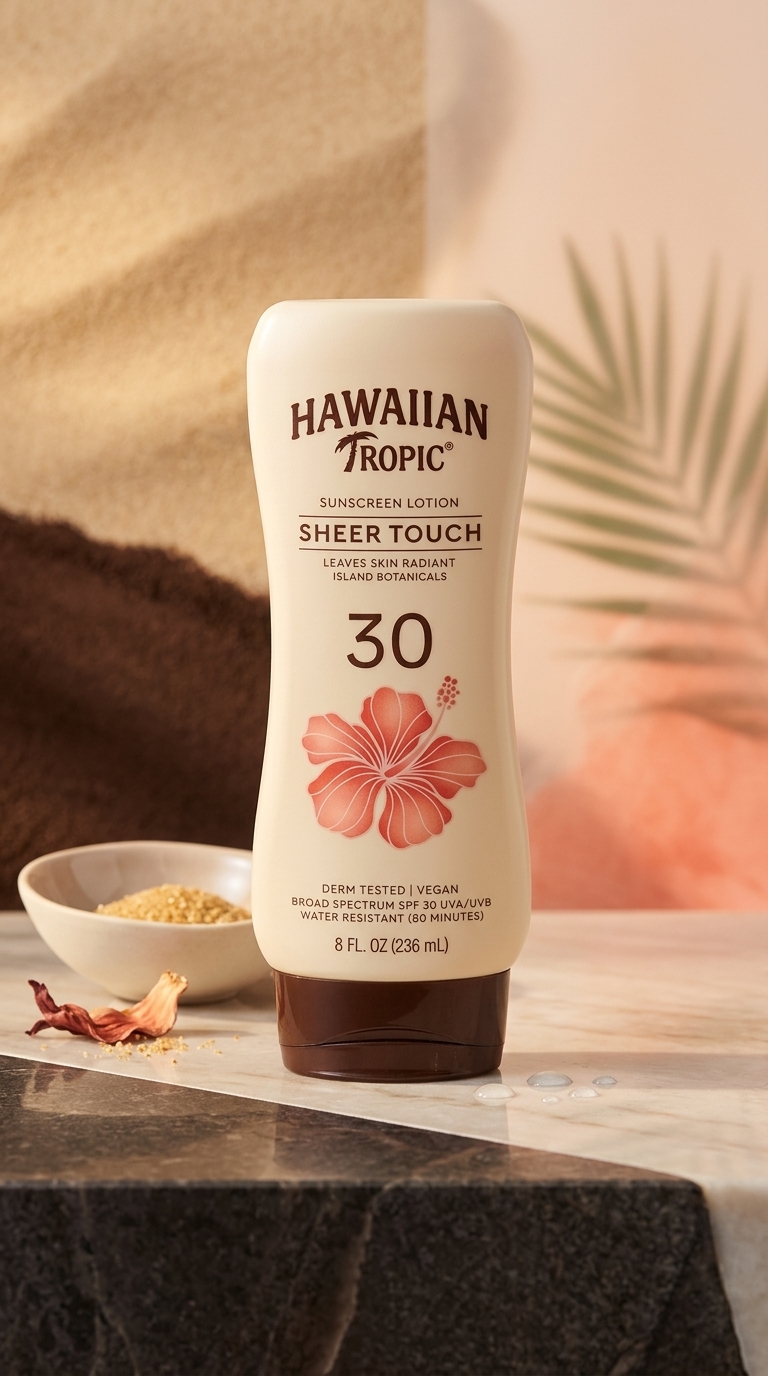 Hawaiian Tropic Sheer Touch Sunscreen Lotion SPF 30