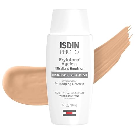 ISDIN Eryfotona Ageless Tinted Mineral Sunscreen SPF 50
