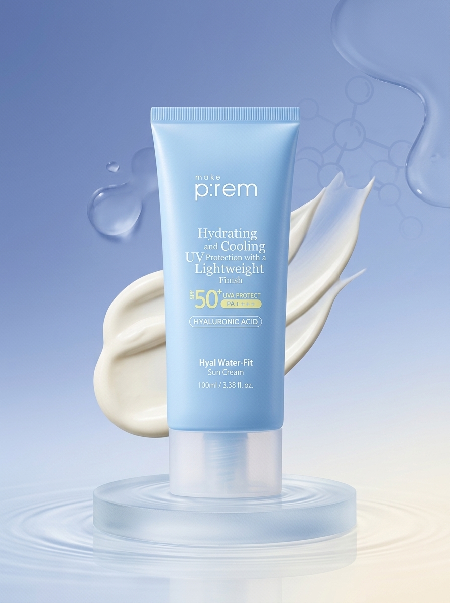 MAKE P:REM Hyal Water-Fit Sunscreen SPF 50