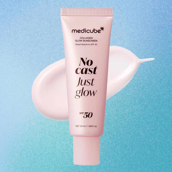 Medicube Sunscreen No Cast Just Glow Collagen SPF 50
