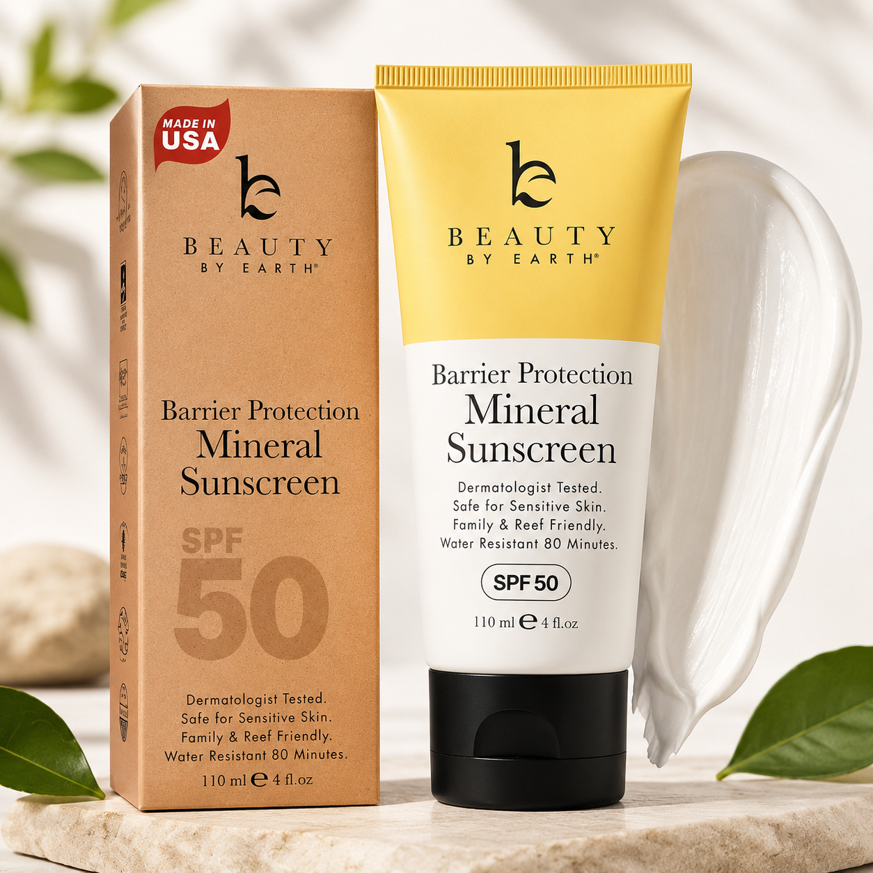 Mineral Sunscreen SPF 50 for Kids - Reef Friendly