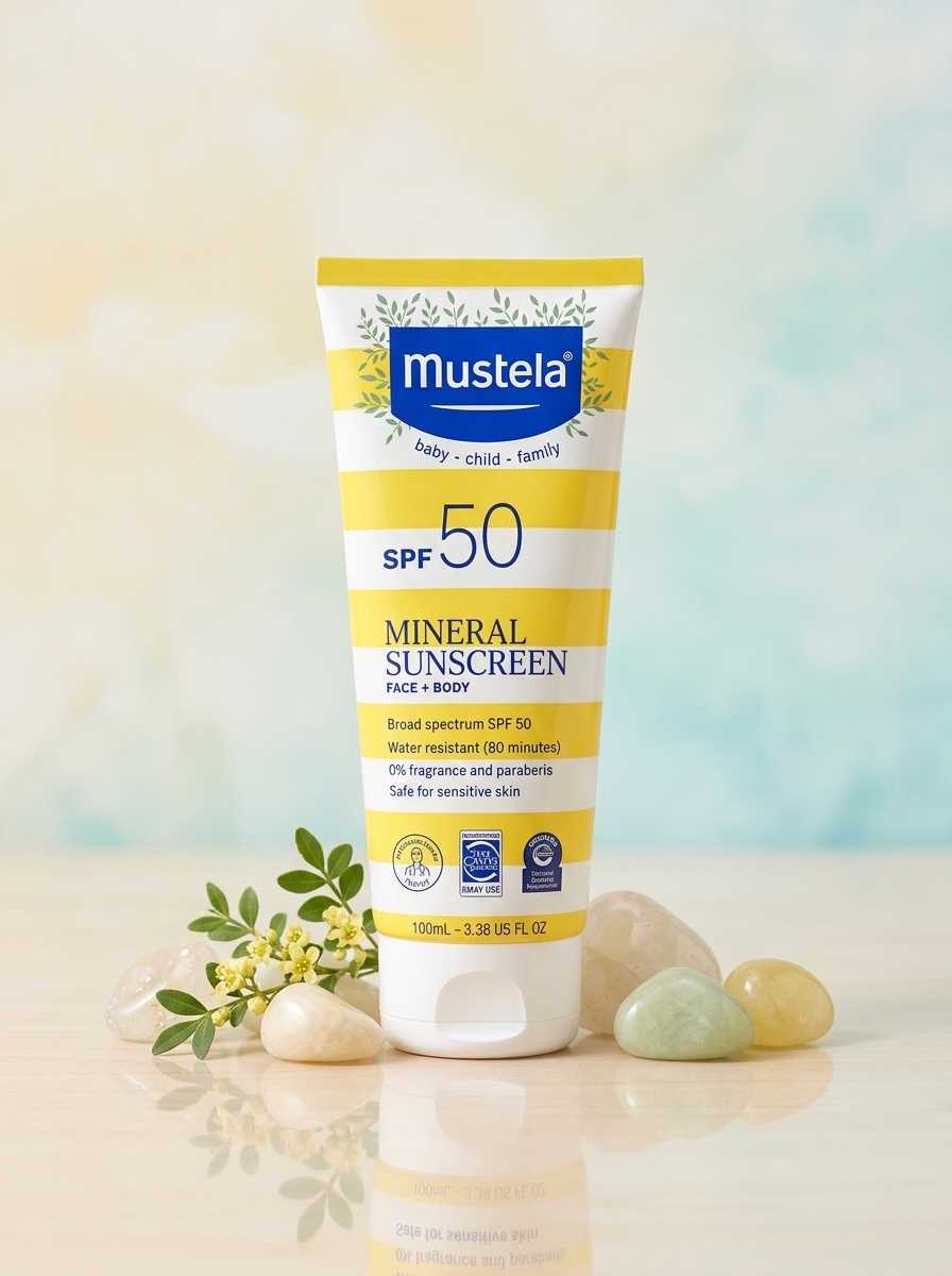 Mustela Baby Mineral Sunscreen Lotion