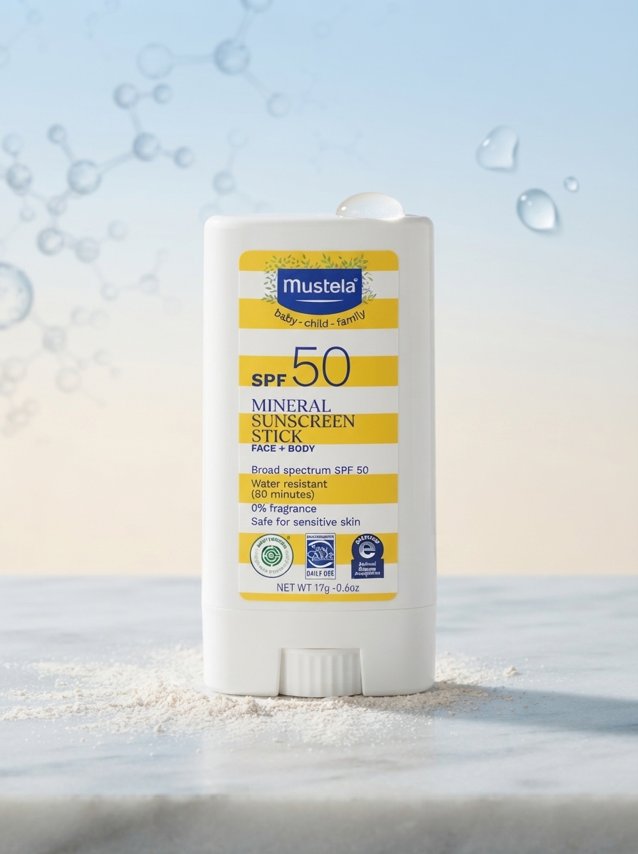 Mustela Baby Mineral Sunscreen Stick SPF 50