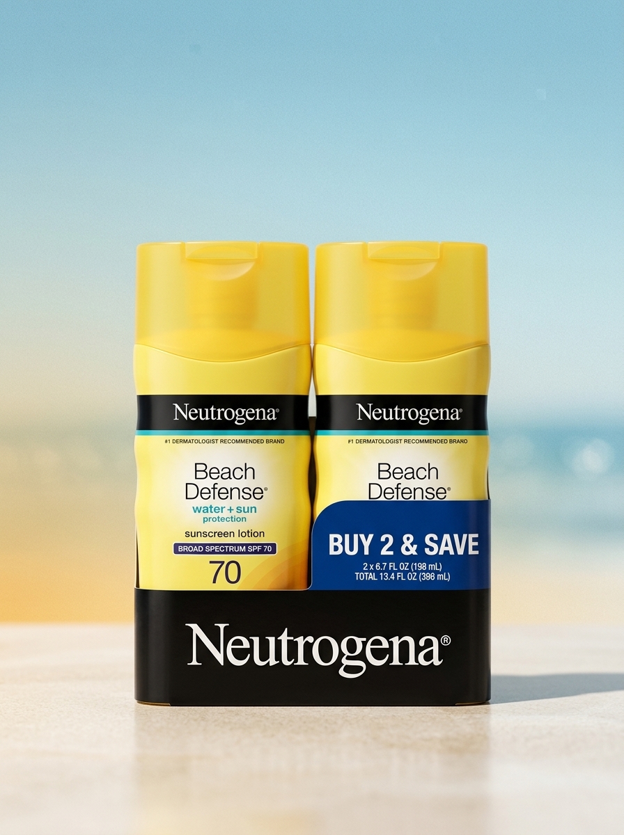 Neutrogena Beach Defense SPF 70 Twin-Pack
