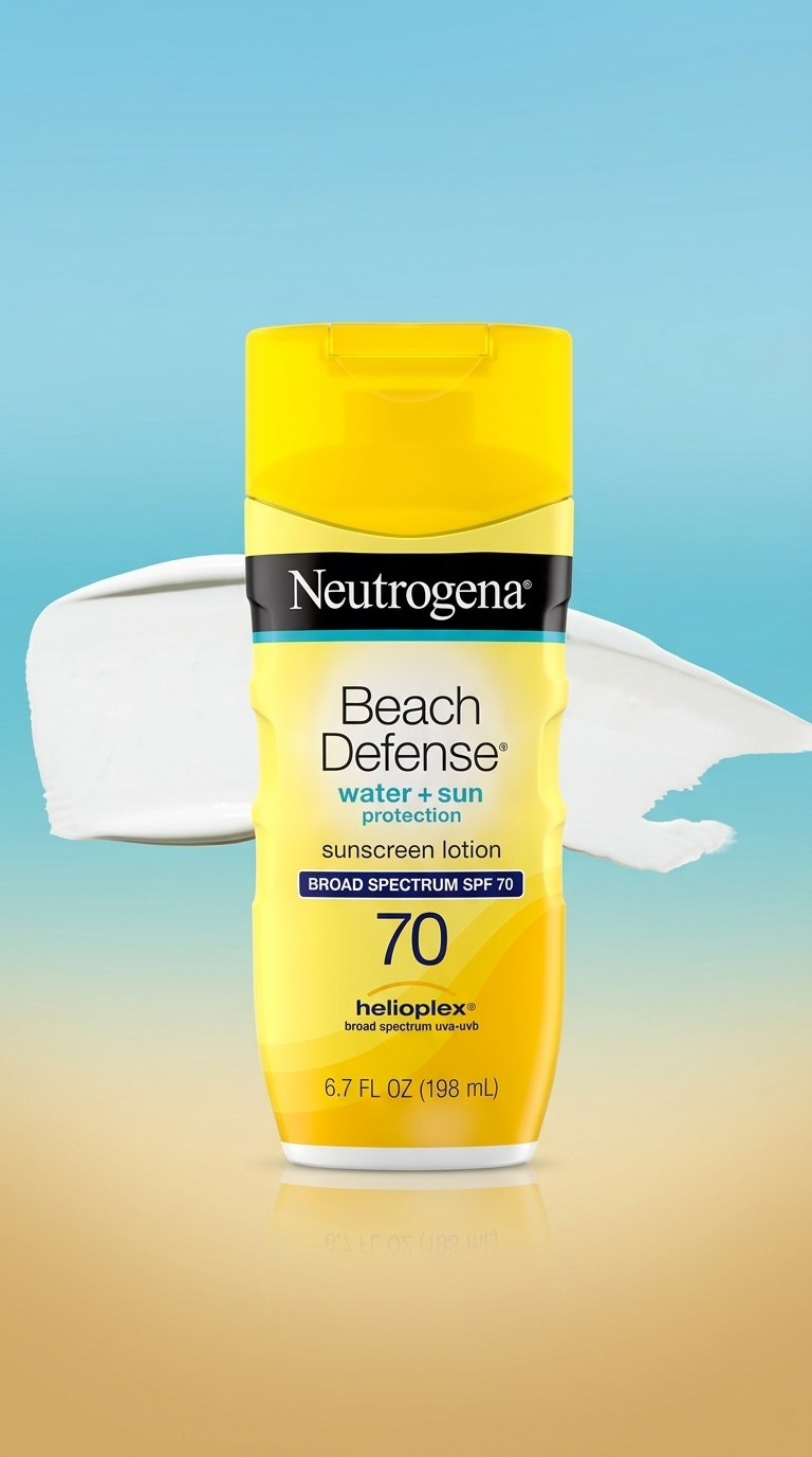 Neutrogena Beach Defense Sunscreen Lotion SPF 70