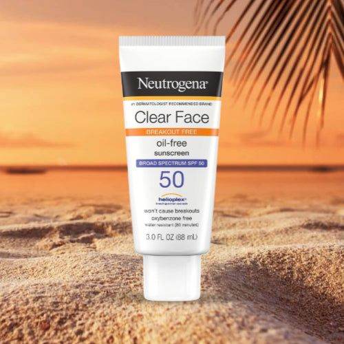 Neutrogena Clear Face Sunscreen Lotion SPF 50