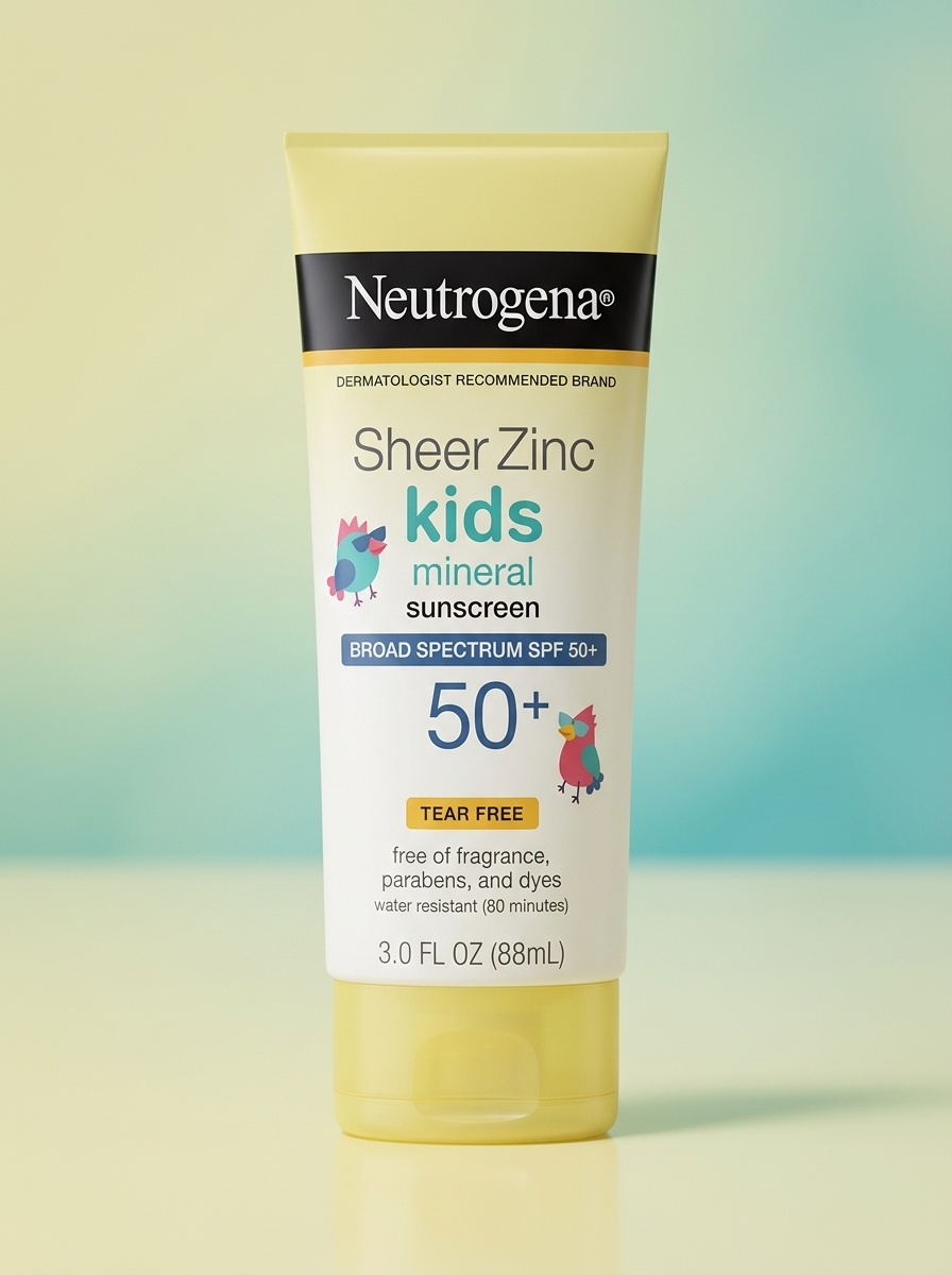 Neutrogena Kids Sheer Zinc Lotion