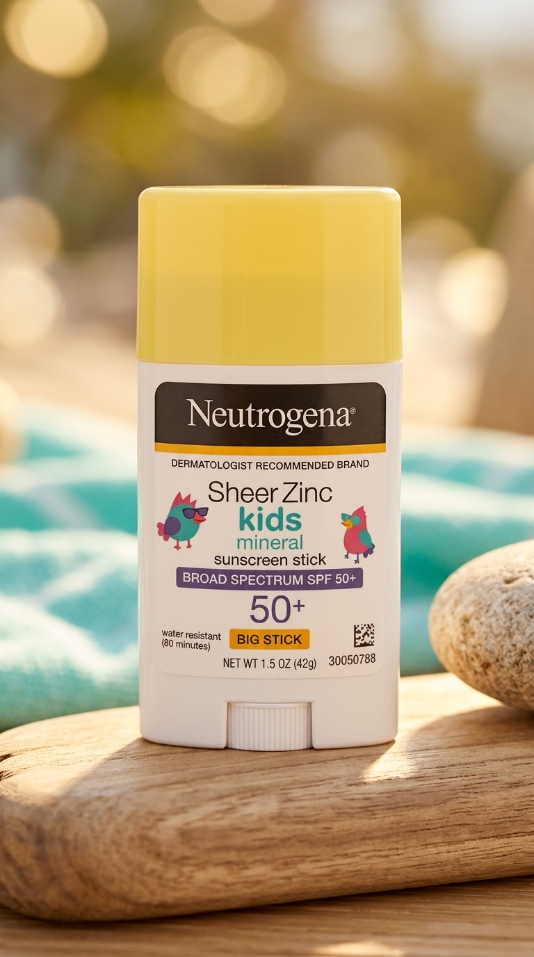 Neutrogena Sheer Zinc Kids Sunscreen Stick SPF 50