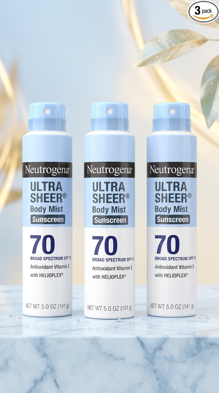 Neutrogena Ultra Sheer Dry Touch Sunscreen Spray (3-Pack)