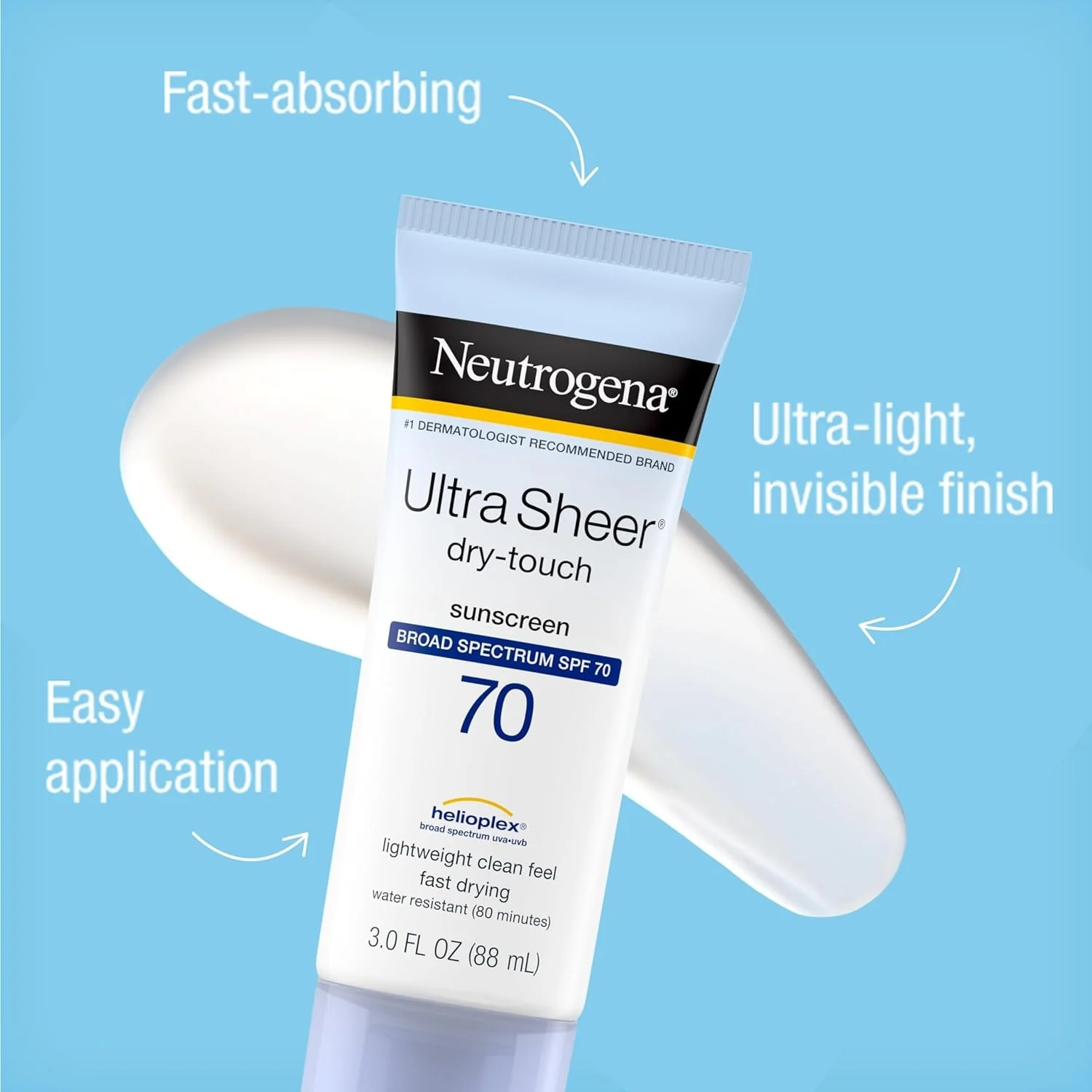 Neutrogena Ultra Sheer Sunscreen Lotion SPF 70