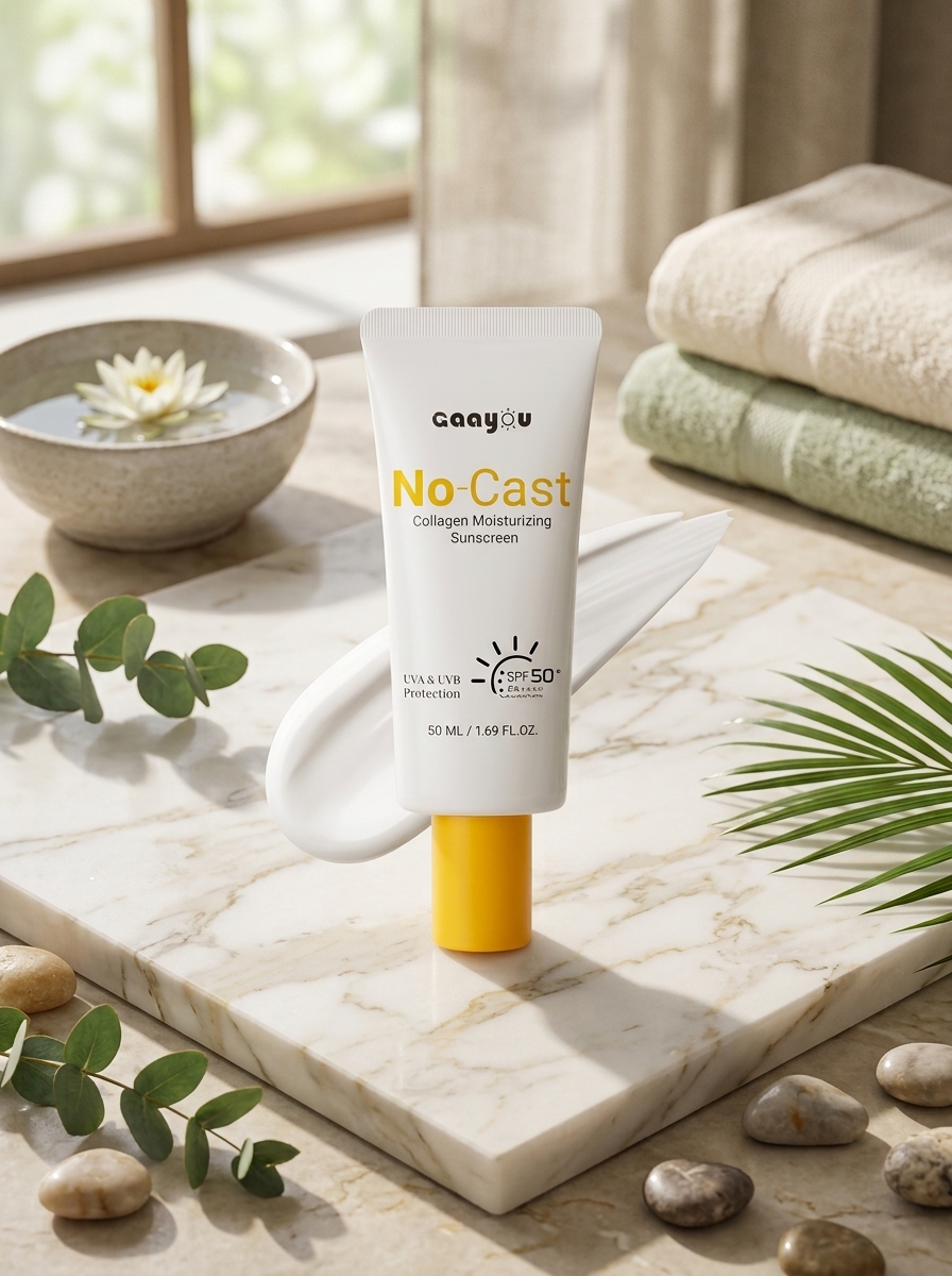 No Cast Moisturizing Sunscreen SPF50 for Sensitive Skin