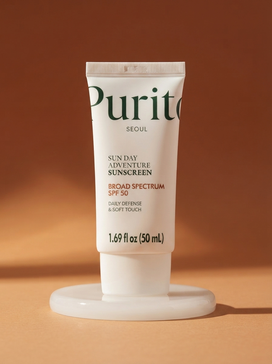 PURITO Korean Sunscreen SPF 50 - Oil-Free Vegan