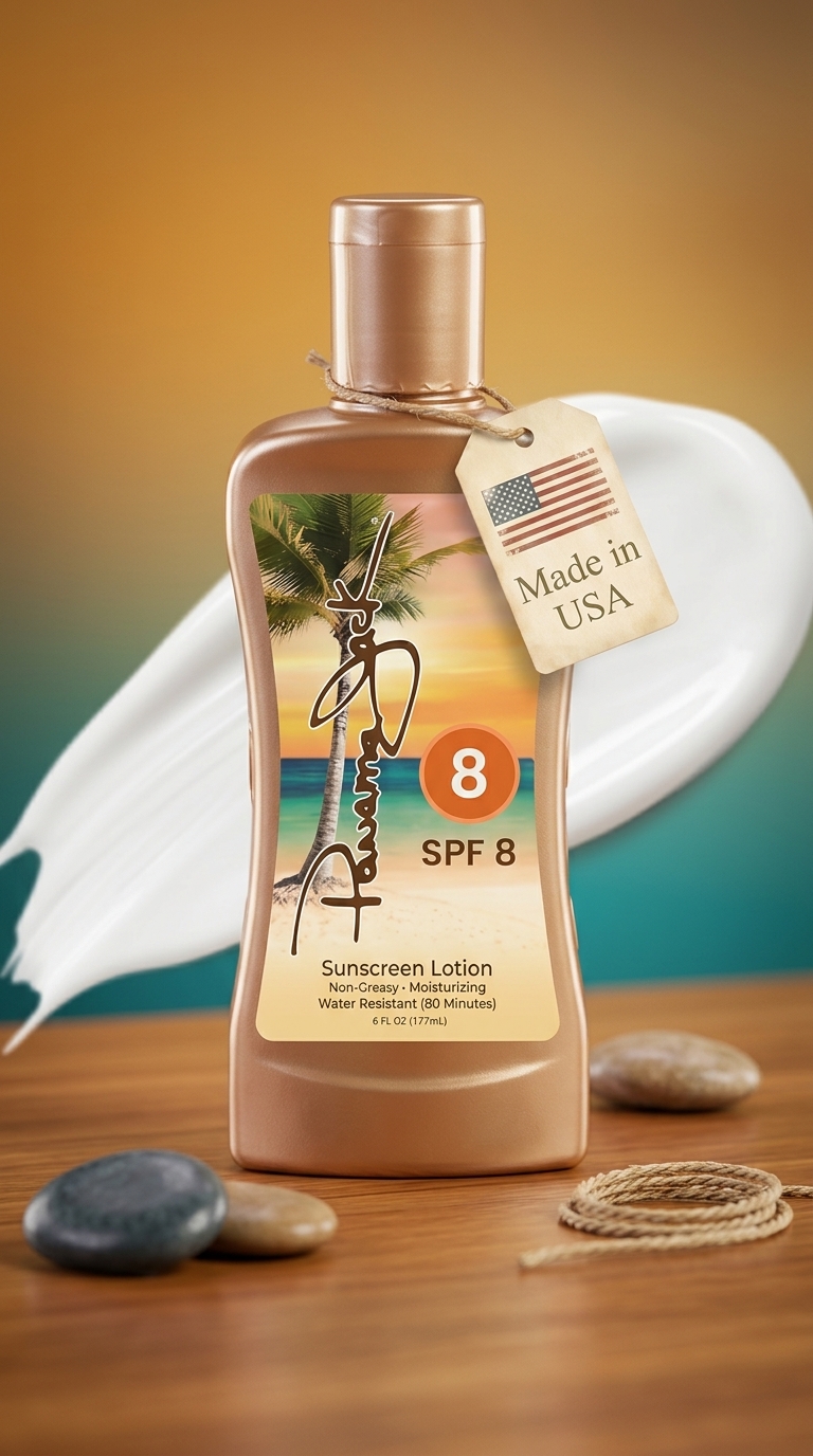 Panama Jack Sunscreen Tanning Lotion - SPF 8