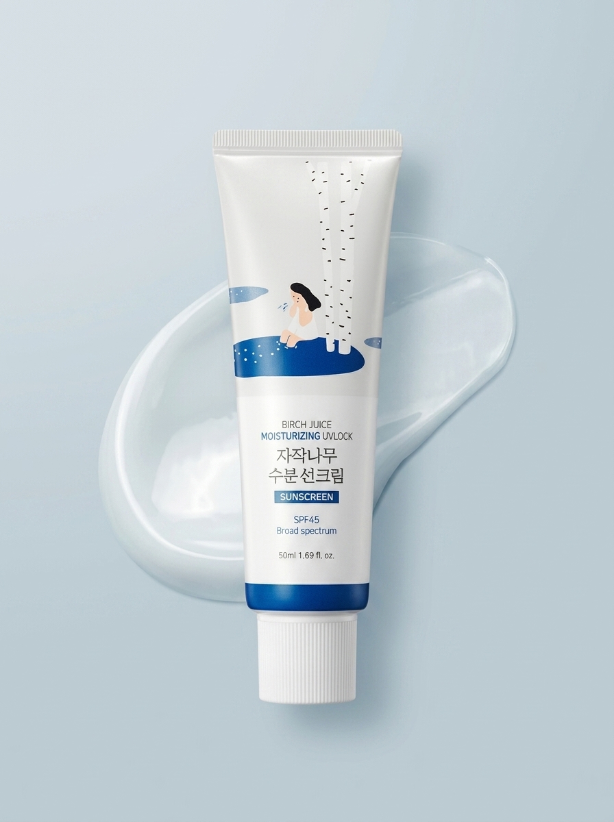 ROUND LAB Birch Juice Moisturizing Sunscreen SPF 45